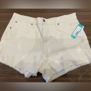 eta blue White Denim shorts for women stitch fix NWT